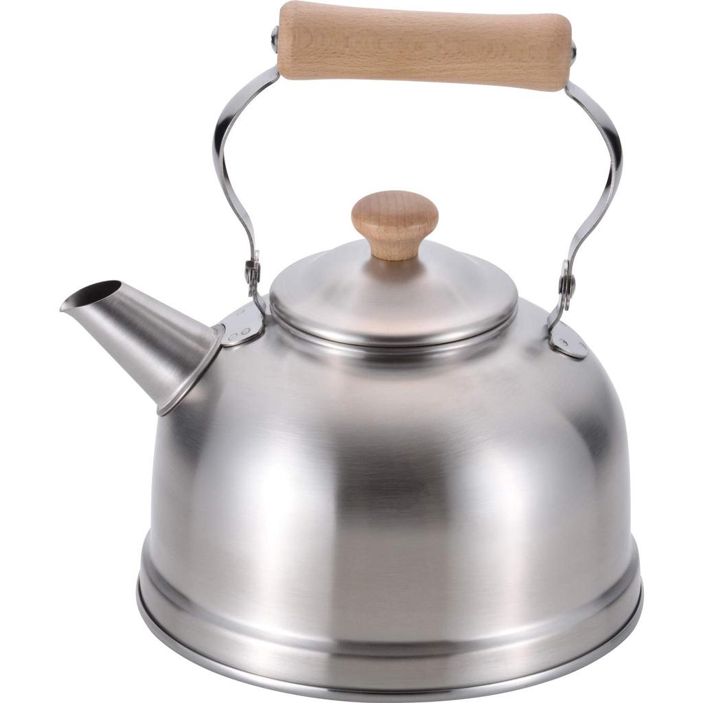 Wahei freiz Chitose Wooden Induction Made In Kettle, 2.5L, Handle, Compatible, Japan, CS-022