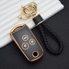 Новый Флип Чехол-Крышка из ТПУ для Ключа Автомобиля Acura Tl Tsx Zdx Rsx Crz Для Honda Civic Fit Accord Crv Hrv Jazz Odyssey Набор Колец для Брелка