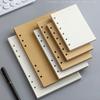 80Sheets Horizontal Line/Blank Notebook Refill Paper Kraft Paper Notepad Inside Paper Gift