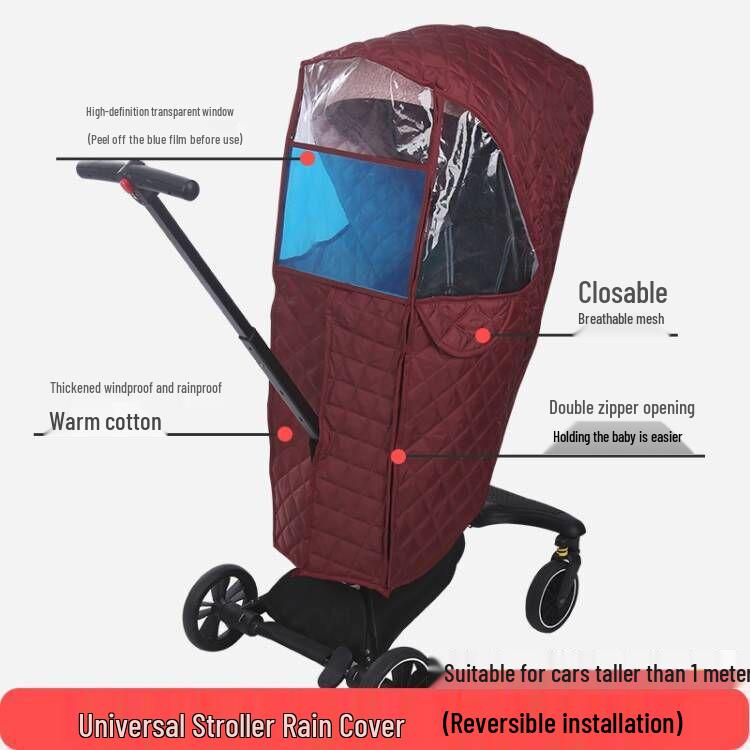 Universal Winter Warm Stroller Rain and Windproof Cover