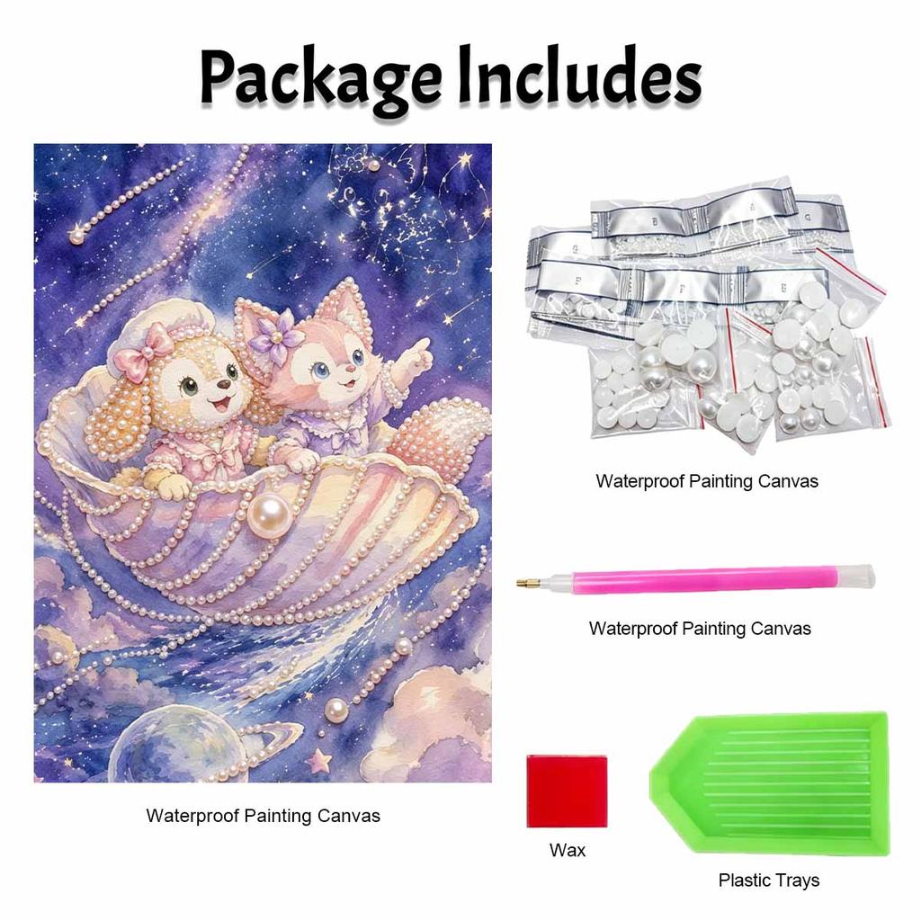 Disney Pearl Painting Painting Kit Cute Cartoon Pearl Art Home Decor Handmade Gift Diamond Painting Kits