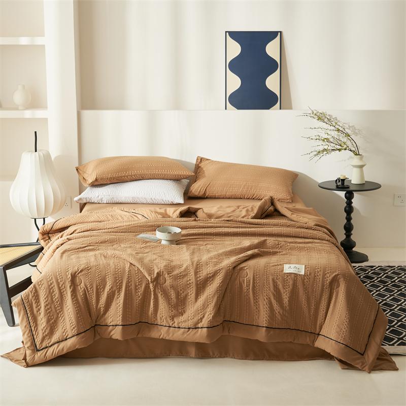Zero-gravity Cooling Technology, Cool Naked Feeling, Seersucker Cooling Blanket, Ultra-light Breathable Cooling Fabric
