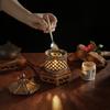 Электронная курильница для благовоний 220 В, ночник, с таймером, регулируемой температурой, лампа для эфирных масел, курильница для сандала, агарового дерева