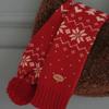 Keds Pom Pom Holiday Muffler_KD3KMG4101F_RED