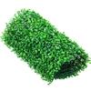 Artificial Boxwood Panel UV 6pcs Boxwood Hedge Wall Panels, Artificial Grass Backdrop Wall 20" X 20" 4 cm Green Grass Wall, Fake Hedge for Decor