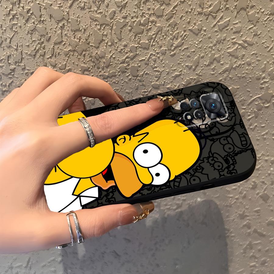 Милый Чехол для телефона S-simpsons для Xiaomi Redmi Note 7 8 11s 12s 13 Pro Plus 10 9 12 Pro 10S 9S 14 11