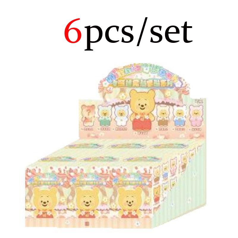 New Winnie The Pooh Candy Series Blind Box,Cute Vinyl Face Pendant Pupu Bear Doll Fashion Trend Toy Xmas Gifts