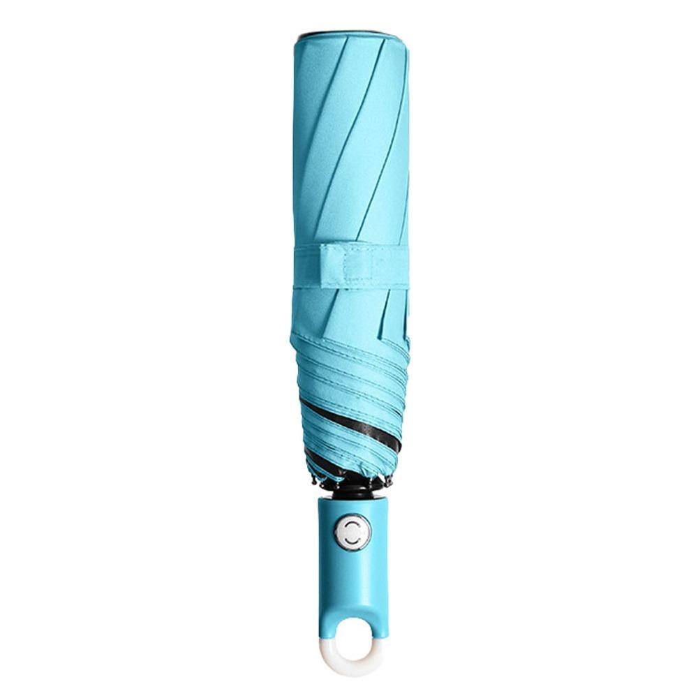 Lightweight Windproof Umbrella 3-Folding Compact Umbrella Travel Umbrella  for Men and Women