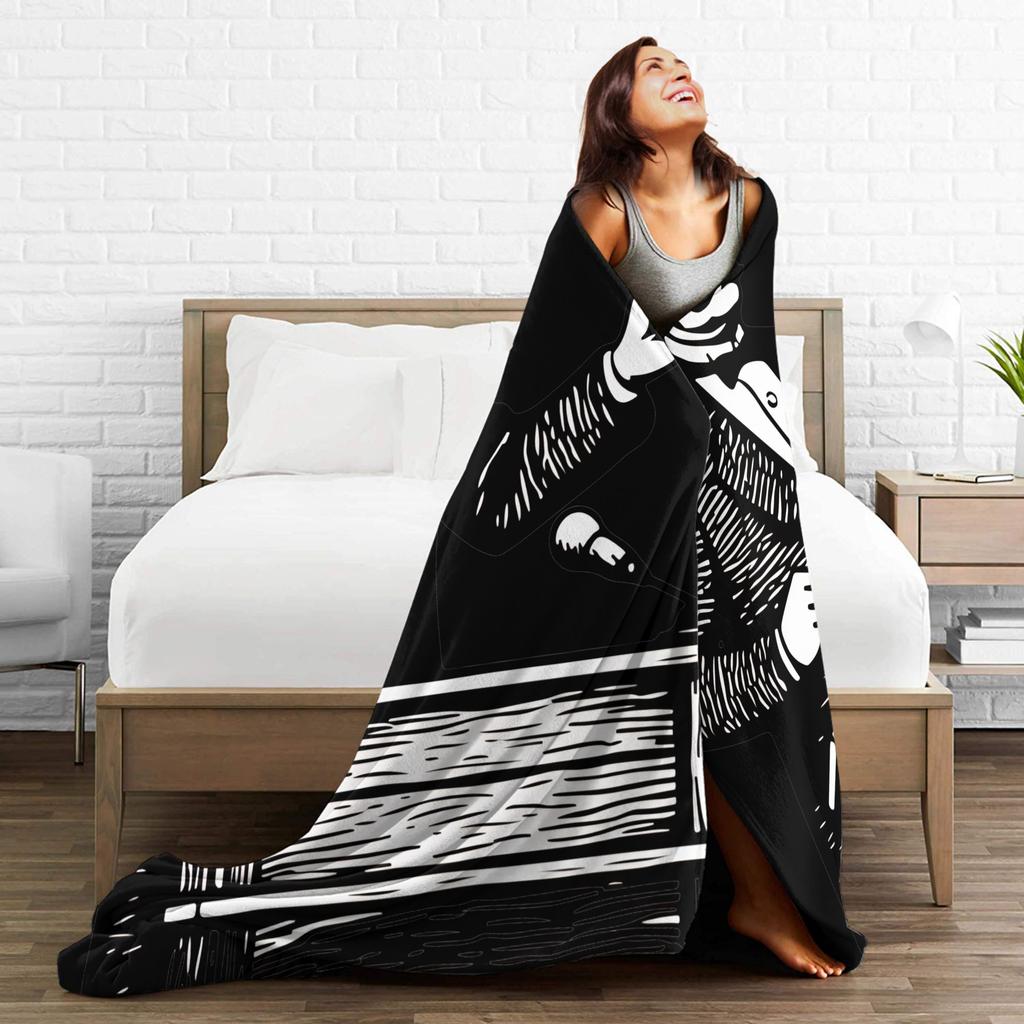 Lenin Joseph Stalin Blankets Quality Warm Soft Throw Blanket Winter Boy Girl Bedroom Print Bedspread