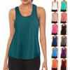 Women's Workout Tops Mesh Racerback Vest Yoga Shirt Workout Wear Women's Vest Mesh Breathable Tank Top Yoga Exercise Vest