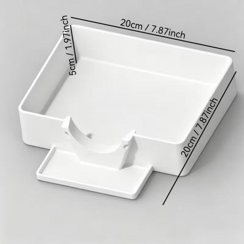 Поддон для слива стиральной машины 3D-печать Сливной желоб Поддон для капель Для очистки фильтров ворса Поддон для сбора воды Предотвращает протечки на пол