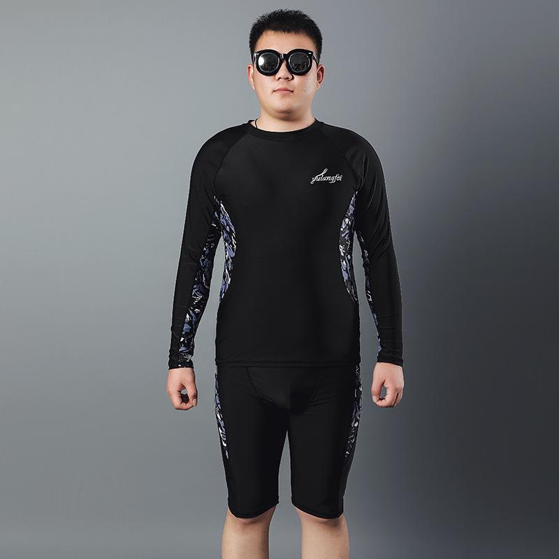 Мужской комплект плавок большого размера для защиты от солнца