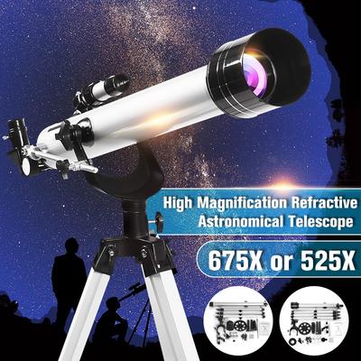 675x Небесный Монокуляр для Космических Небесных Наблюдений Монокуляр/Бинокль Астрономический Рефракционный Зум-Телескоп