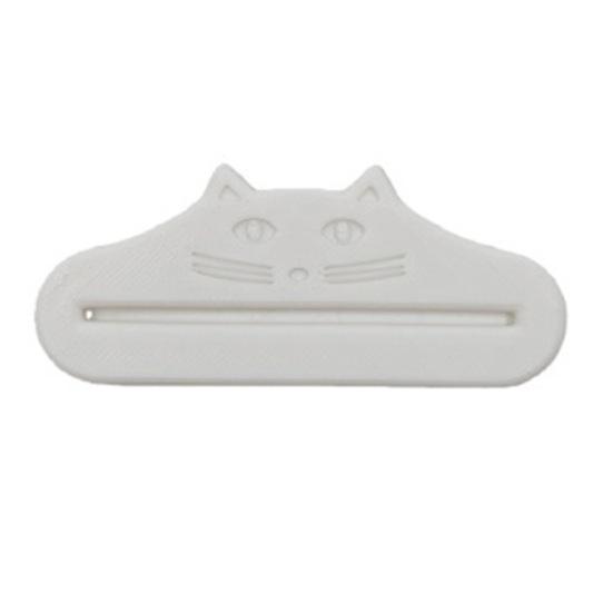 3D-печатный скребок для пакетов с кошачьим кормом в форме кошачьего уха, без беспорядка, для уменьшения остатков, универсальный, для полосок с лакомствами для кошек, выдавливатель для пакетов с влажным кормом, аксессуары для домашних животных