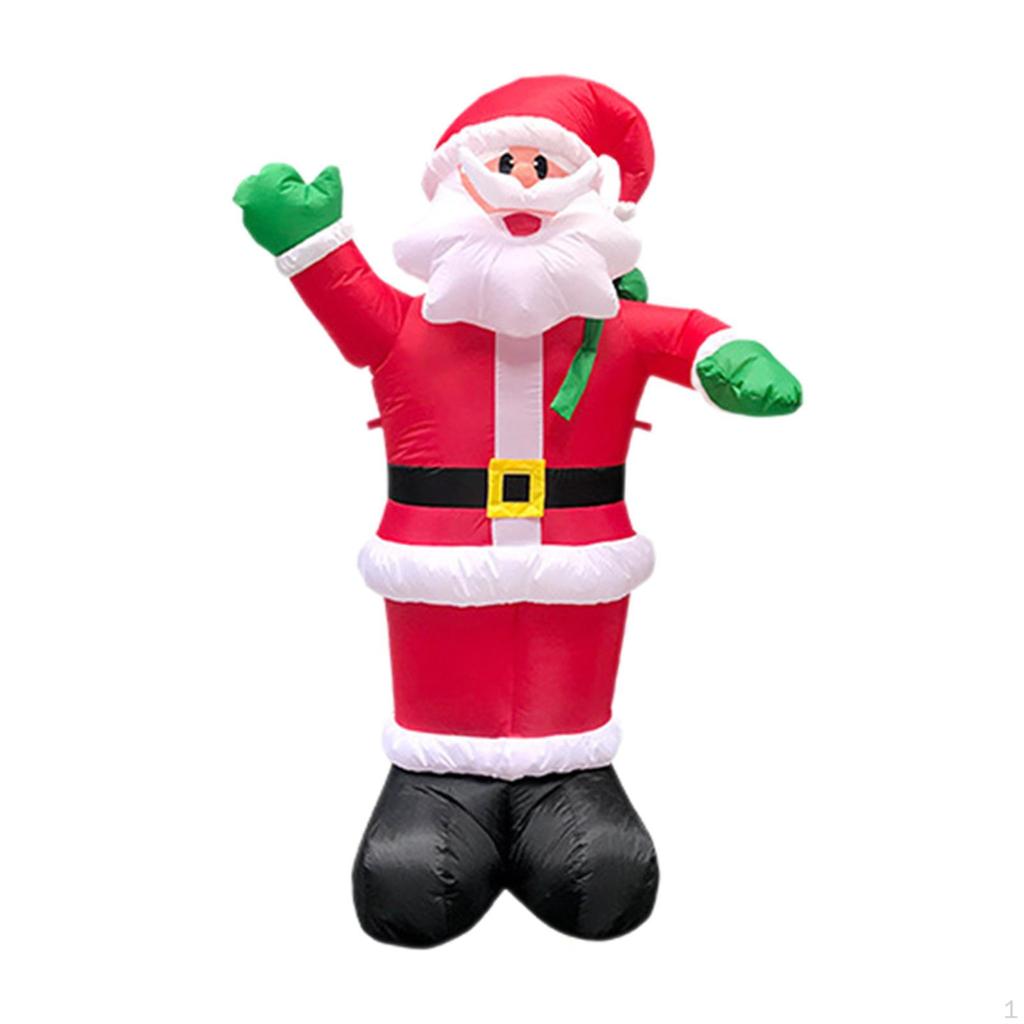 Рождественские надувные изделия гигантские светящиеся милые всепогодные рождественские надувные украшения в стиле A