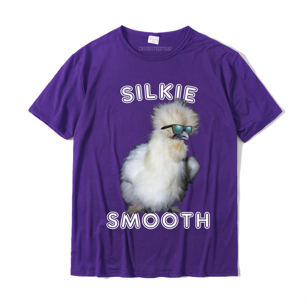 Funny Silkie TShirt Chicken Lover Humor Shirt Gift Idea Casual Cotton Unisexs T Shirt Kawaii New Arrival T Shirts