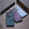 Роскошный кожаный чехол Magsafe для Xiaomi 14 Pro Ultra Redmi Note 13 Pro Plus 5G K70E Poco X6Pro Магнитный беспроводной зарядный противоударный защитный чехол