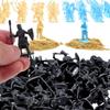 24/50 шт. Исторические Средневековые Модели Рыцарей Солдат, Разноцветные Военные Коллекционные Фигурки для Диорамы, Хобби Дисплея YMY