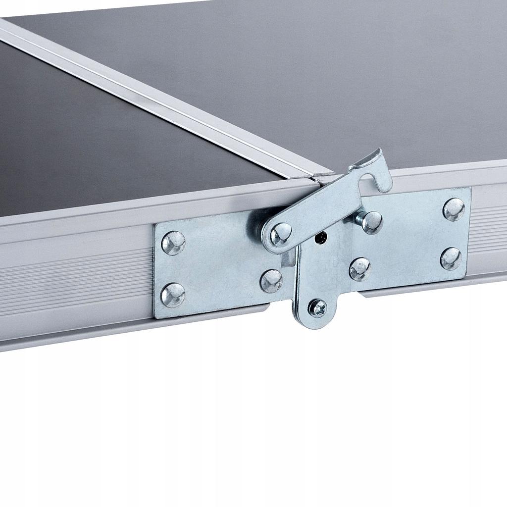 KADAX Tourist Set Folding Table 120cm + 4 Chairs 5in1 Camping Grill