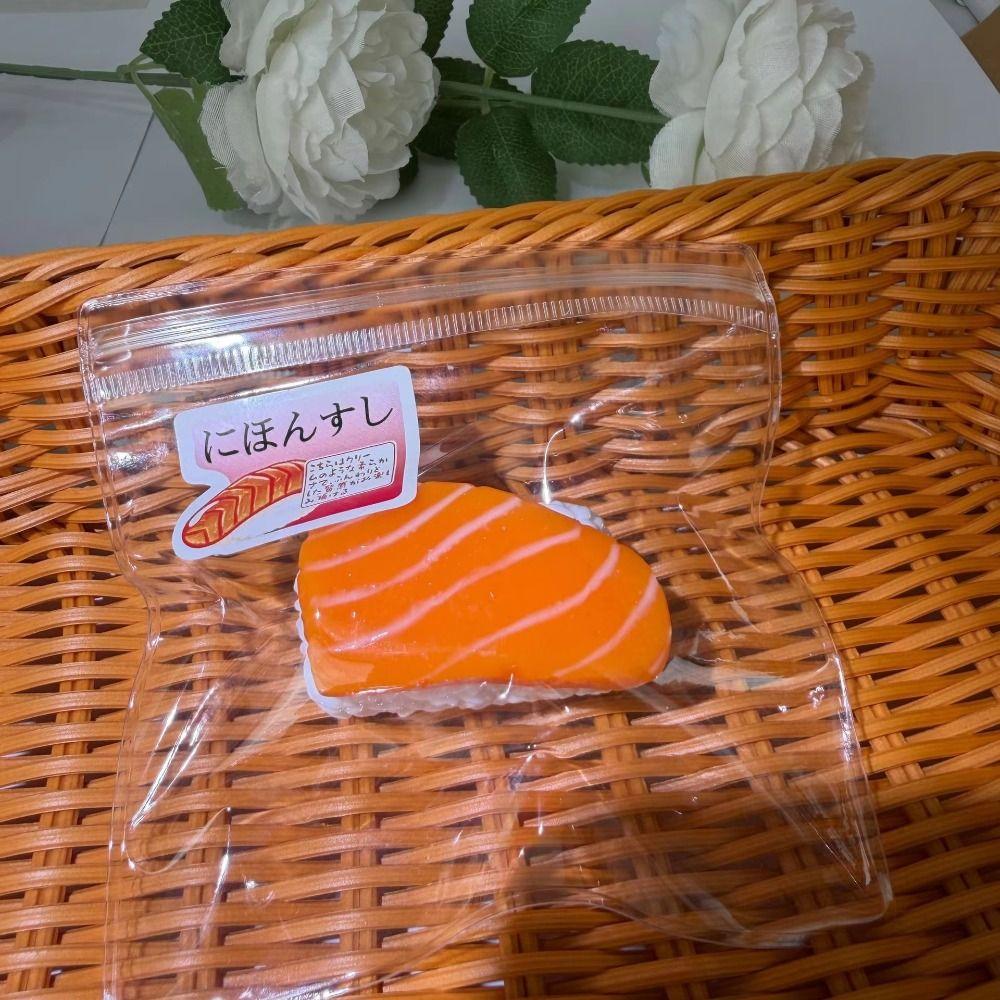 Slow Rebound Sushi Squeeze Toys Simulation Food Silicone Squishy Toy Adult Kids