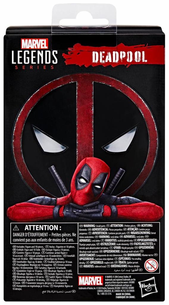 Hasbro Deadpool & Wolverine Marvel Legends 6-inch Action Figures Deadpool 2024 Legends ML Movie DEADPOOL 3 Deppuu Ore-chan [Parallel Import]