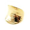 Gold Plated Ring 'Cleopatra' Golden - 20 Mm