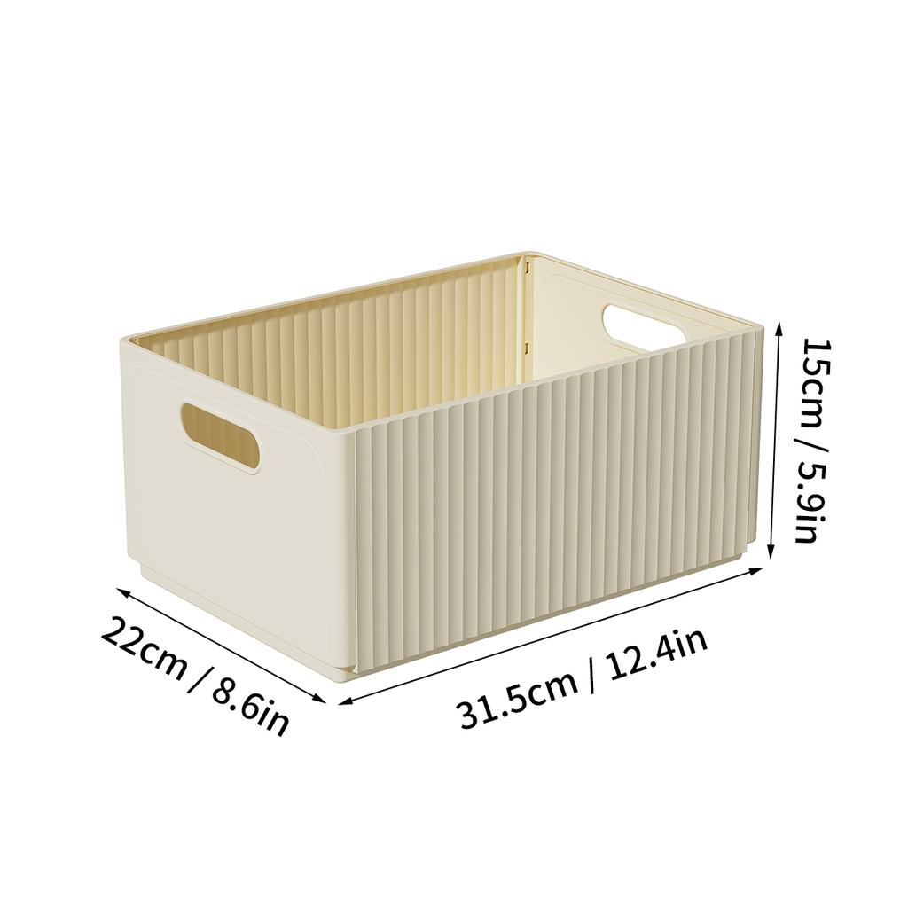 Folding Clothes Organizer Pull Out Underwear Bra Plastic Storage Box Large Capacity Drawer Wardrobe Clothes Storage Organizer