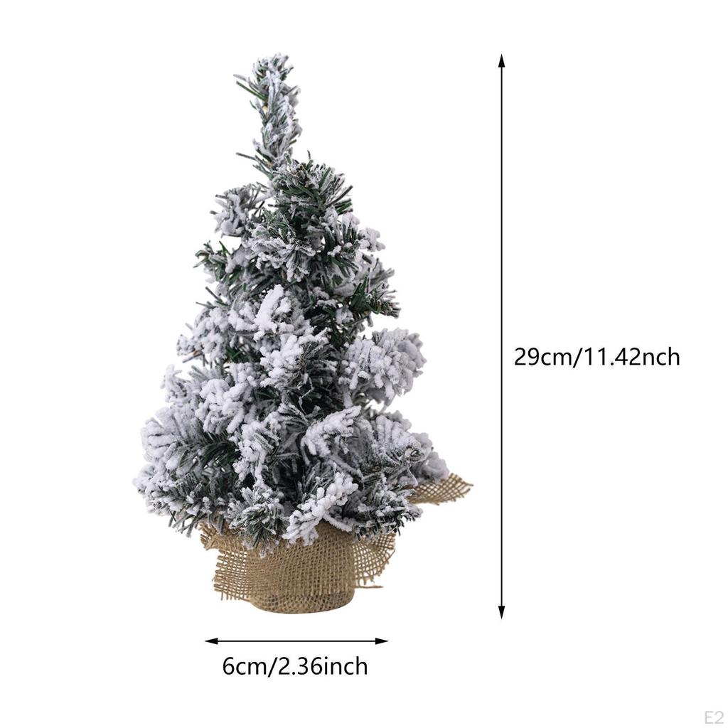 Искусственная новогодняя елка для стола, миниатюрный дом