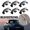 6pcs Headlight Trim Ring Clips for Mini For Cooper R55 R56 R57 R58 R59 R60 F56