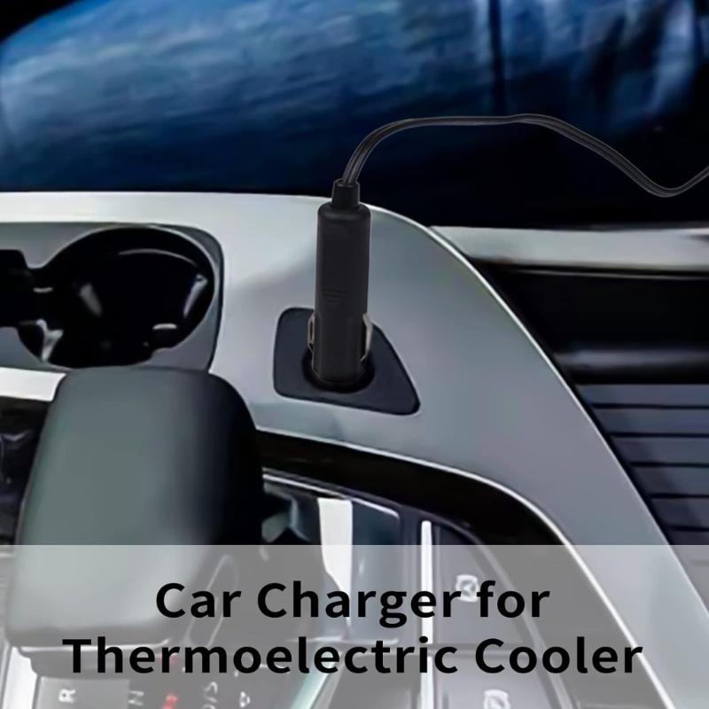 Автомобильный холодильник 1,8 м, 2-контактный кабель, замена холодильника, вилки 12 В, провод-удлинитель, кабель питания, черный провод