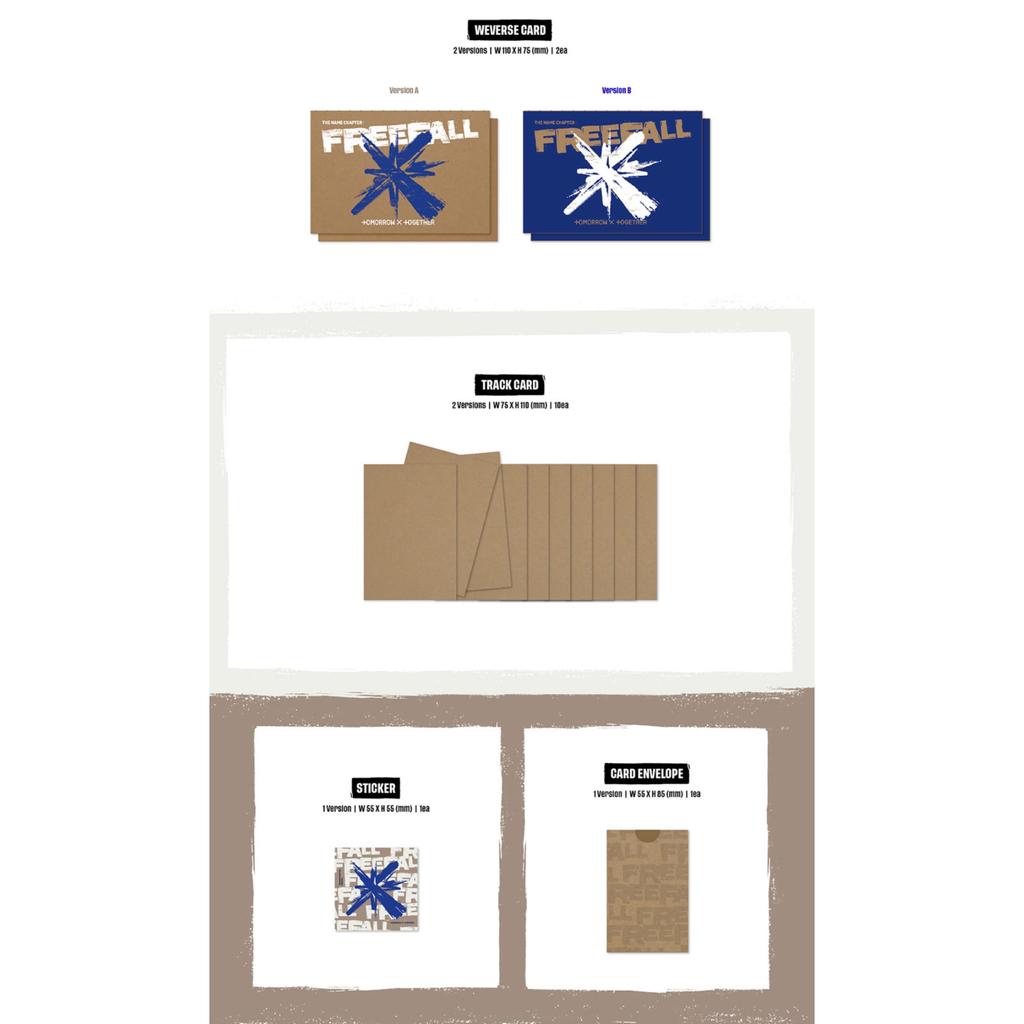 TXT СВОБОДНОЕ ПАДЕНИЕ (Альбомы Weverse вер.)