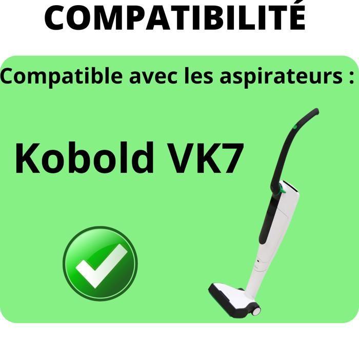 Pack accessoires pour aspirateur laveur Vorwerk Kobold VK7 - Lot 10 Sacs aspirateur Lot 2 Filtres moteur Phonillico®