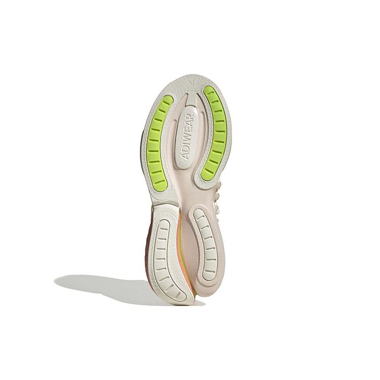 Adidas AlphaBoost V1 Off White Lucid Lemon Женские кроссовки Кремовые Wonder-Clay IE9730