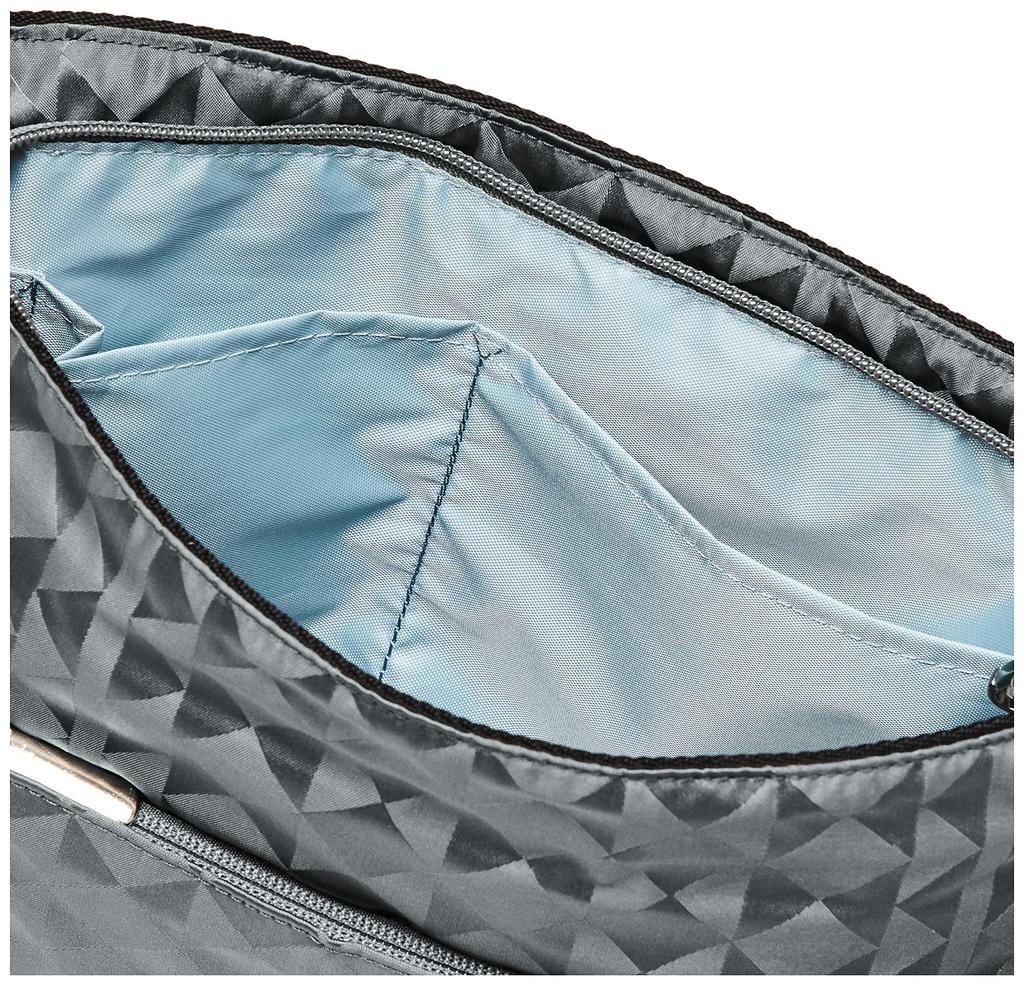 Сумка через плечо Kanana Monogram 2-й антибактериальный карман с замком безопасности 67341 Серый [Kanana Project] Женская