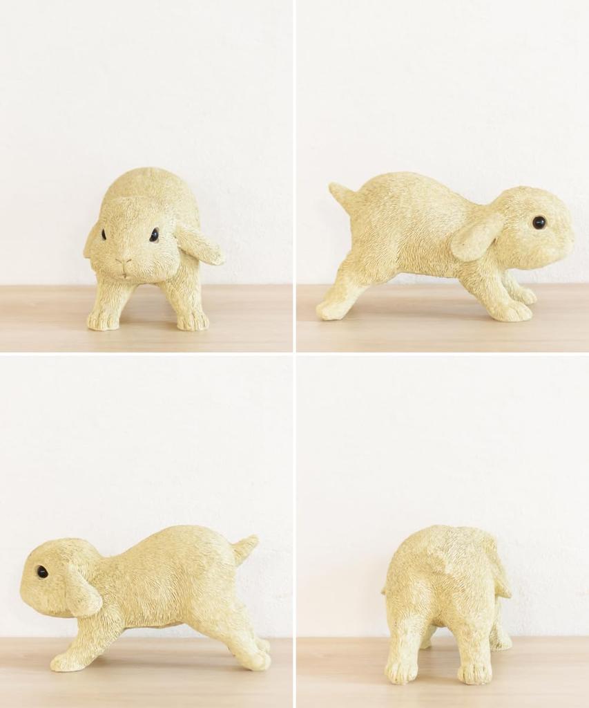 Садовое украшение Кролик Объект Фигурка Интерьер Кролики-сестры