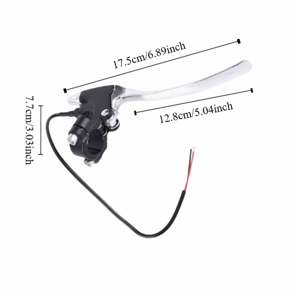 1 Pair Inner 22mm Electric Bicycle Brake Lever Brake Handle Assembly Electric Bicycle