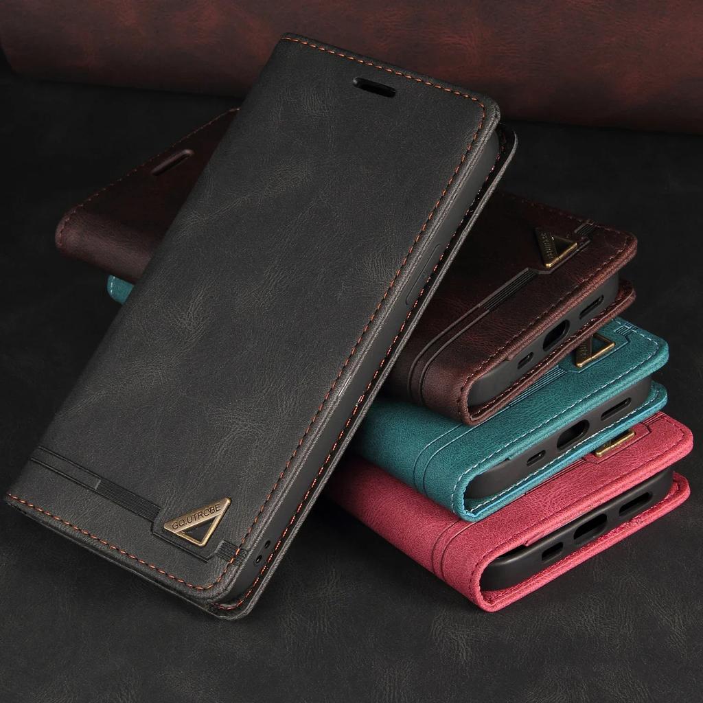 Anti-theft Luxury Leather Wallet Case For Huawei P20 Pro P30 Lite P40 Lite E Y5P Y6P Y7P P Smart Z 2019 2020 2021 Phone Cover