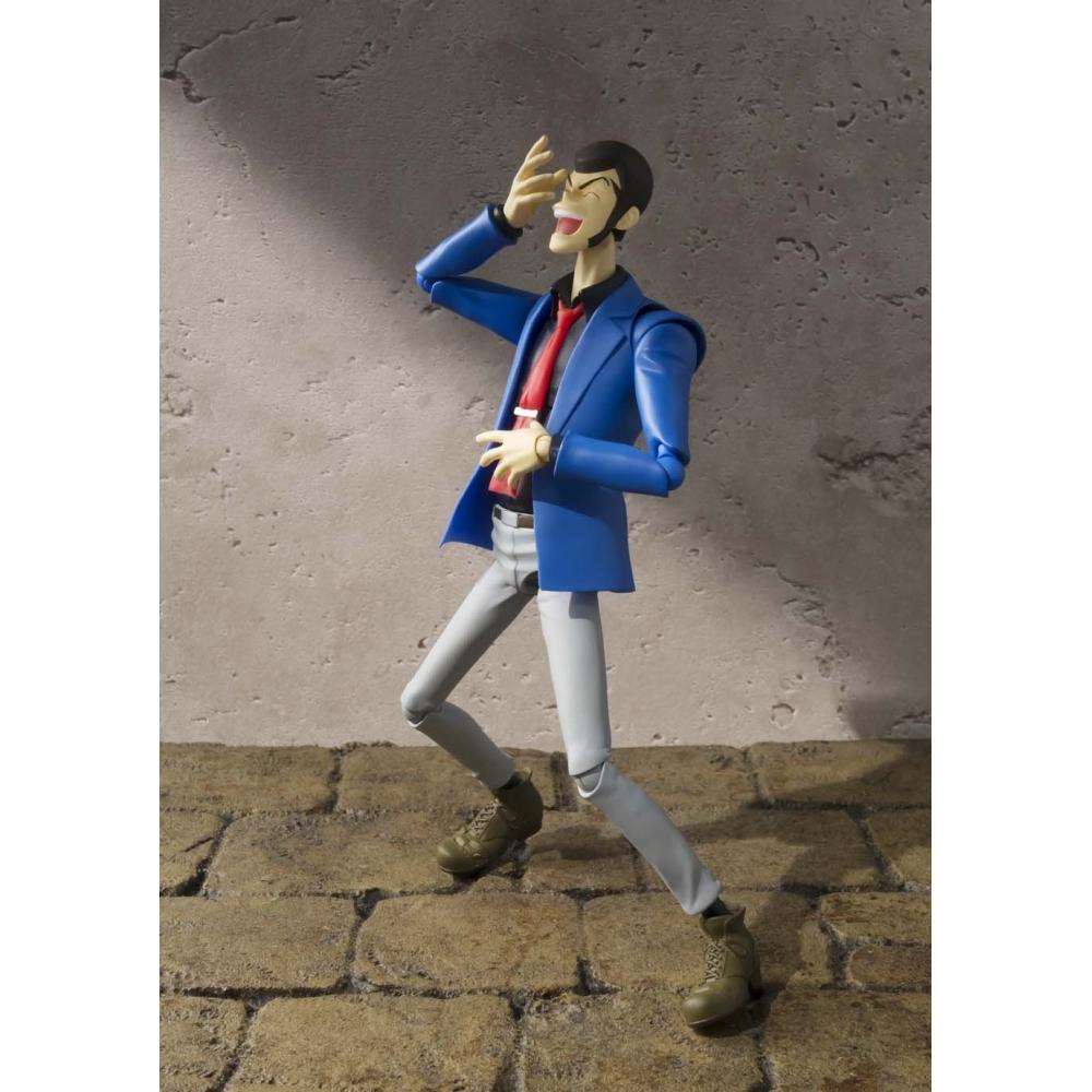 SHFiguarts Люпин Третий примерно 150 мм, окрашенная подвижная фигурка из АБС и ПВХ