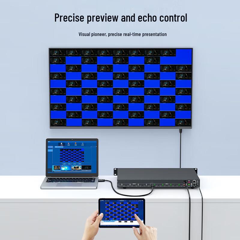 MT-viki 8x8 HDMI Видеостеновой Контроллер