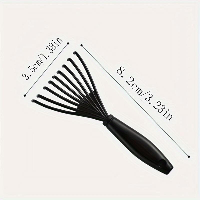 Удобные Т-образные расчески для уборки ванной комнаты с воздушной подушкой - Пластиковый очиститель для локонов с крючком-лапкой, не требующий обслуживания и питания, упаковка