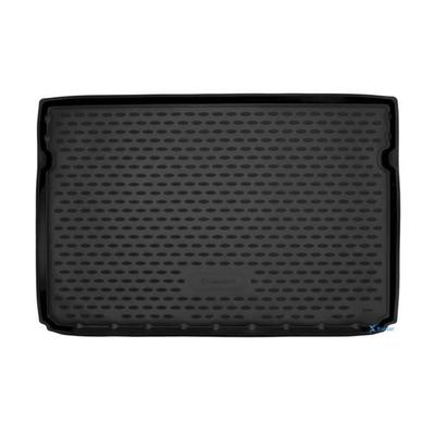 Резиновый коврик в багажник - J&J AUTOMOTIVE - Citroën C3 Aircross - 3D Exclusive - Черный - TPE