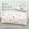 Large Capacity Pen Bag Cartoon Cat Dog Stationery Bag Cute Pencil Case  Students