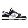Nike Dunk Taro Romantic Abrasion Resistant Low top Skateboard Shoes Unisex Black White Purple DD1391-100(Team773-)