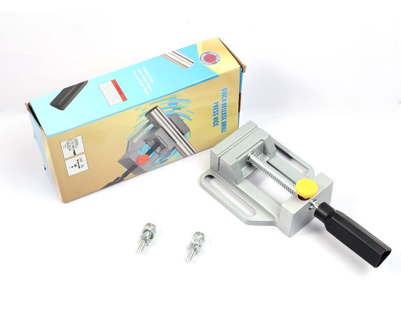 Мини электрическая дрель-стойка: Многофункциональная угловая шлифмашина и сверлильный станок со специальными плоскогубцами