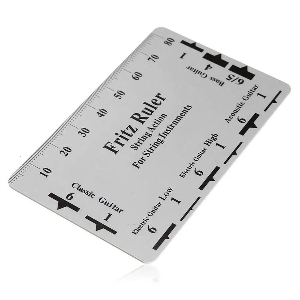 Measurement String Pitch Ruler Luthier Tools Action Gauge Ruler Guitar Ruler  Classical Guitar