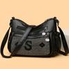 Women'S Bag PU Soft Leather Ladies Fashion Simple Shoulder Bags 2025 Spring Mom'S Bags Crossbody Bag Purse With Adjustable Strap Satchel
