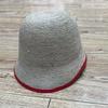 Женская летняя соломенная шляпа-ведро с узкими полями, неправильной формы, из рафии, простая, повседневная, модный тренд, шляпа-бассейн