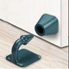 Mute Punch-free Silicone Door Stopper Toilet Wall Absorption Door Stop