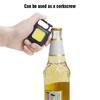 Small COB Flashlight 800Lumens Bright Rechargeable Keychain  Flashlights Portable Pocket Light For Outdoor