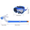 Eyewear Kids Swimming Goggles Anti-fog Kids Snorkeling Goggles Kid Snorkel Set  Water Sports